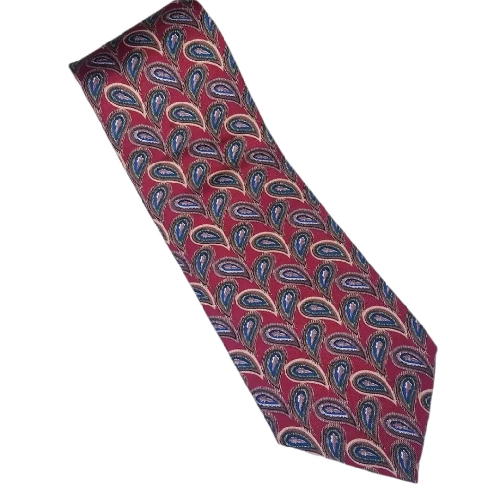 Oscar de la Renta Neckwear Men's Tie Couture on Made in USA 100% silk - Picture 2 of 8